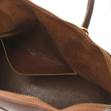 HERMES エルメス ボリード 37 茶 ○H刻印(1978年頃) レディース クシュベル ハンドバッグ Bランク 中古 銀蔵