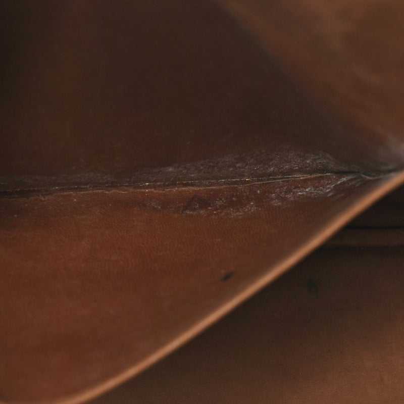 HERMES エルメス ボリード 37 茶 ○H刻印(1978年頃) レディース クシュベル ハンドバッグ Bランク 中古 銀蔵