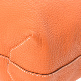 HERMES Hermes Dubble Sense 45 Reversible Orange/Tea