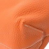 HERMES Hermes Dubble Sense 45 Reversible Orange/Tea