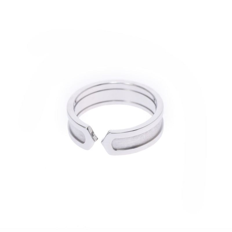 Cartier Cartier 2C Ring #59 Unisex K18WG Ring / Ring A Rank used Ginzo