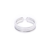 Cartier Cartier 2C Ring #59 Unisex K18WG Ring / Ring A Rank used Ginzo