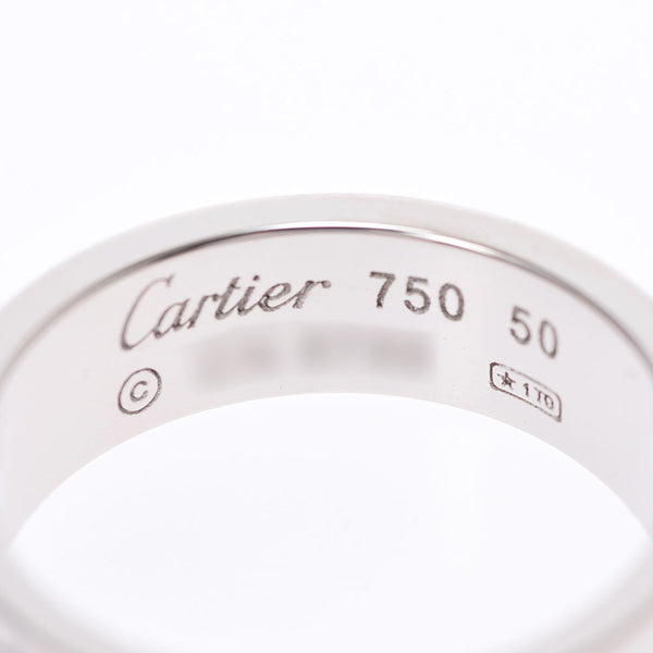 CARTIER カルティエ ラブリング #50 10号 レディース K18WG リング・指輪 Aランク 中古 銀蔵