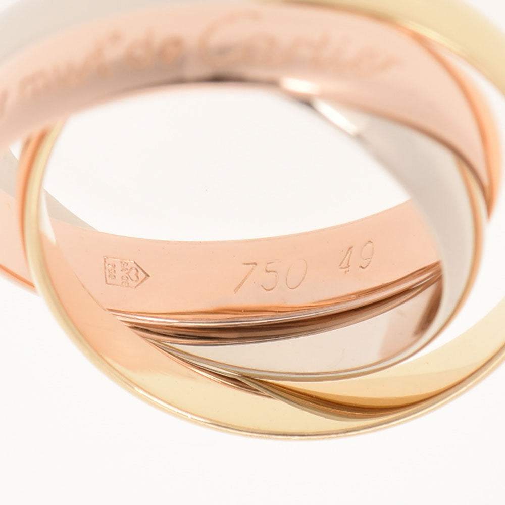 カルティエトリニティ #49 旧型 レディース リング・指輪 9号 CARTIER