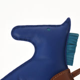 HERMES エルメス ロデオGM 馬モチーフ バッグチャーム ブルーエレクトリック/ブルーイズミール/フォーヴ ユニセックス アニョーミロ チャーム Aランク 中古 銀蔵