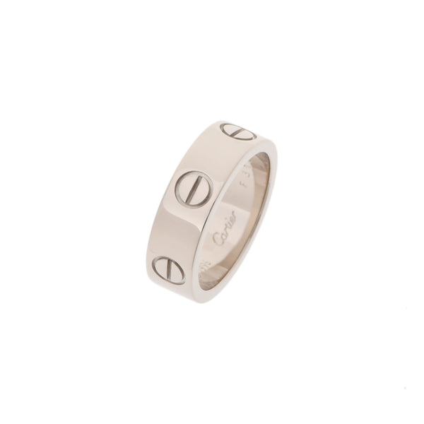 Cartier Cartier Love Ring #49 9 Ladies K18WG Ring / Ring A Rank used Ginzo
