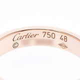 CARTIER カルティエ ミニラブリング #48 8号 レディース K18PG リング・指輪 Aランク 中古 銀蔵