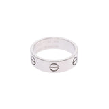 Cartier Cartier Love Ring＃58 No. 17 Men's K18WG戒指 /戒指A级使用Ginzo