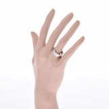 Cartier Cartier Love Ring＃58 No. 17 Men's K18WG戒指 /戒指A级使用Ginzo