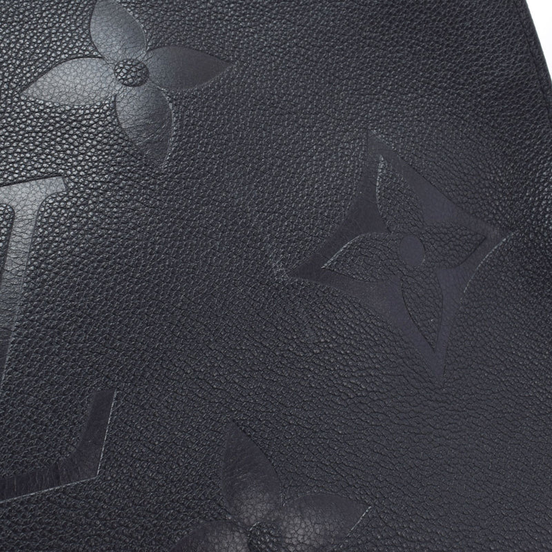 LOUIS VUITTON Louis Vuitton Monogram Amplant Onzago GM Black M44925 Unisex Leather 2WAY Bag AB Rank Used Ginzo