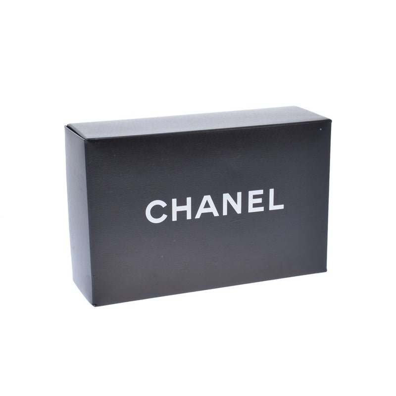 CHANEL Chanel Half Moon Chain Gold Silver Bracket Ladies Caviar Skin Shoulder Bag A Rank used Ginzo