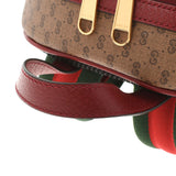 GUCCI グッチ ミニGGスプリーム バッグパック ドラえもんコラボ ベージュ 647816 レディース 13842 PVC/カーフ リュック・デイパック 新同 中古 銀蔵