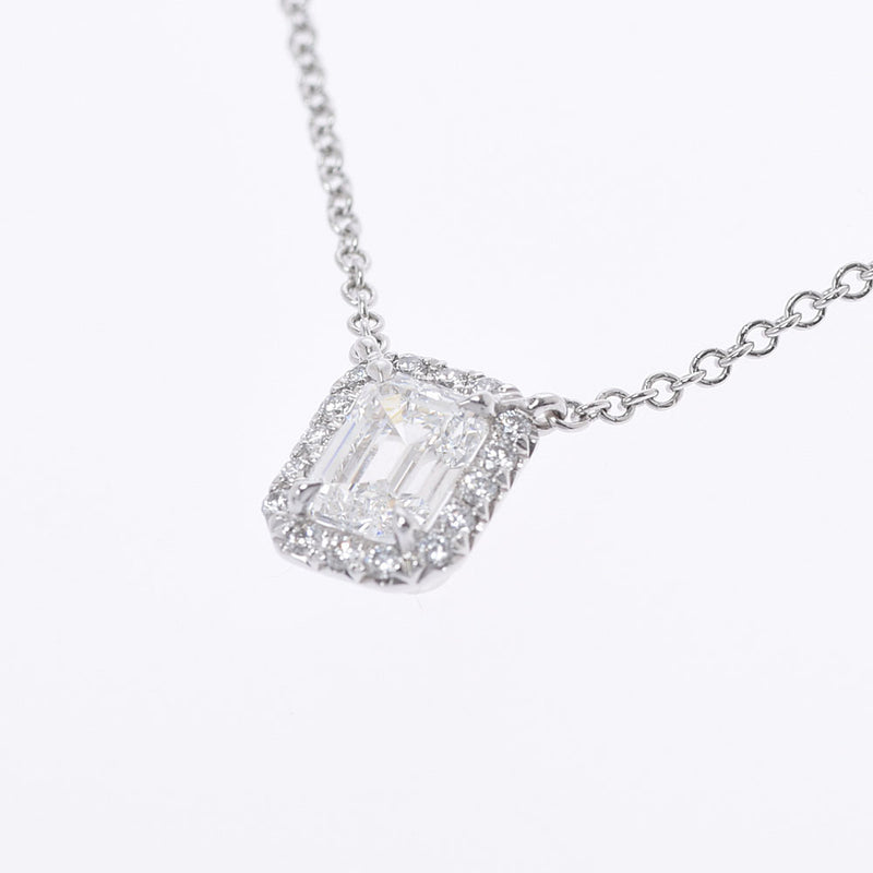 【サマーセレクション 30万以上】TIFFANY&Co.【ティファニー】 ソレスト ダイヤ0.53ct E-VVS1-N ネックレス Pt950プラチナ レディース