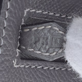 HERMES Hermes Plum Elan Graphite Paladium Bracket □ L engraved (around 2008) Ladies Vo Epson Handbag A Rank Used Ginzo