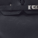 HERMES エルメス バーキン35 黒 パラジウム金具 T刻印(2015年頃) ユニセックス トリヨンクレマンス  ハンドバッグ Aランク 中古 銀蔵