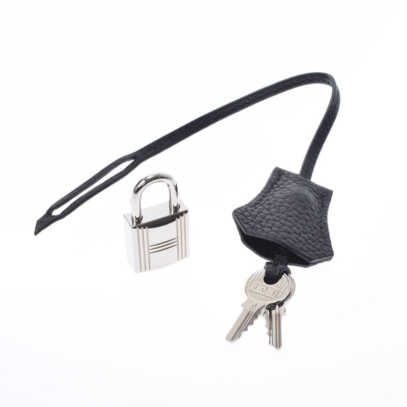 HERMES エルメス バーキン35 黒 パラジウム金具 T刻印(2015年頃) ユニセックス トリヨンクレマンス  ハンドバッグ Aランク 中古 銀蔵