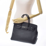 HERMES エルメス バーキン35 黒 パラジウム金具 T刻印(2015年頃) ユニセックス トリヨンクレマンス  ハンドバッグ Aランク 中古 銀蔵