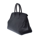 HERMES エルメス バーキン35 黒 パラジウム金具 T刻印(2015年頃) ユニセックス トリヨンクレマンス  ハンドバッグ Aランク 中古 銀蔵