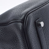 HERMES エルメス バーキン35 黒 パラジウム金具 T刻印(2015年頃) ユニセックス トリヨンクレマンス  ハンドバッグ Aランク 中古 銀蔵