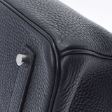 HERMES エルメス バーキン35 黒 パラジウム金具 T刻印(2015年頃) ユニセックス トリヨンクレマンス  ハンドバッグ Aランク 中古 銀蔵