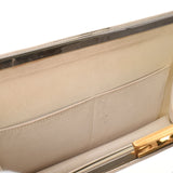 HERMES Hermes Sack Amaryce Ice Motif White Gold/Silver Bracket ○ R -engraved (around 1988) Unisex Vogurene Shoulder Bag B Rank used Ginzo