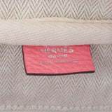 HERMES Hermes Victoria 35 Rose Azare Paladium Bracket A engraved (around 2017) Ladies Toryon Lemance Handbag A Rank used Ginzo