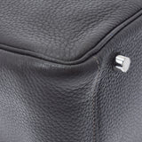 HERMES Hermes Rindy 30 2WAY Bag Graphite/Etoo Paladium Bracket □ O engraved (around 2011) Ladies Toryon Lemance Handbag A Rank Used Ginzo