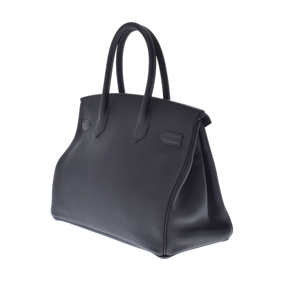 エルメスバーキン30 黒 ゴールド金具 D刻印(2019年頃) 刻印 レディース