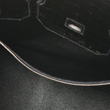 HERMES エルメス バーキン35 黒 シルバー金具 □L刻印(2008年頃) レディース ポロサス ハンドバッグ Aランク 中古 銀蔵
