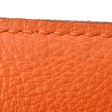 HERMES Hermes Tool Box 20 Verso Gold/Orange Silver Bracket □ P engraved (around 2012) Ladies Voice Wift Handbag A Rank Used Ginzo