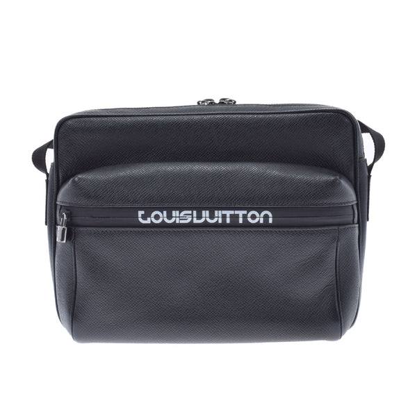 LOUIS VUITTON Louis Vuitton Taiga Messenger PM Aldowers M31003 Men's Taiga Shoulder Bag A Rank used Ginzo