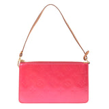 LOUIS VUITTON Louis Vuitton Verni Lexington Fusha Pink M91223 Ladies Monogram Verni Handbag A Rank used Ginzo