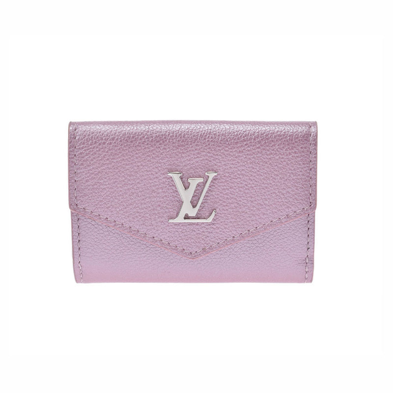 LOUIS VUITTON Tri-fold wallet M69813 pink Crystal rose