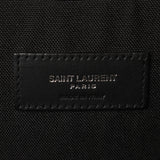 SAINT LAURENT サンローラン 黒 レディース キャンバス リュック・デイパック Aランク 中古 銀蔵