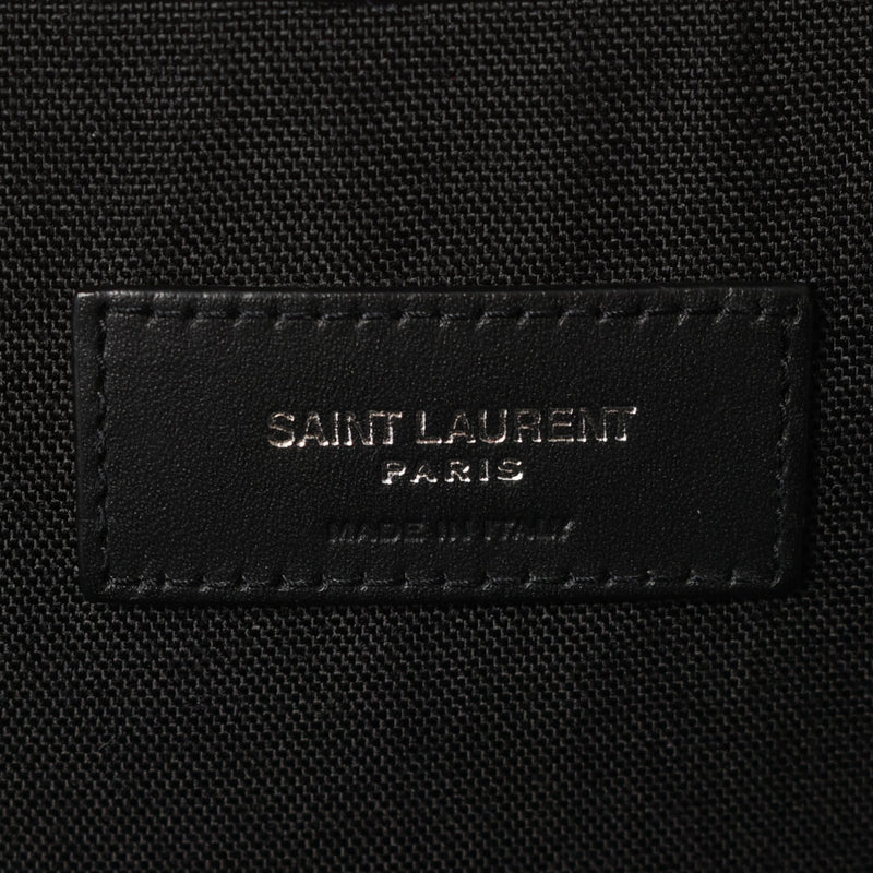 SAINT LAURENT サンローラン 黒 レディース キャンバス リュック・デイパック Aランク 中古 銀蔵