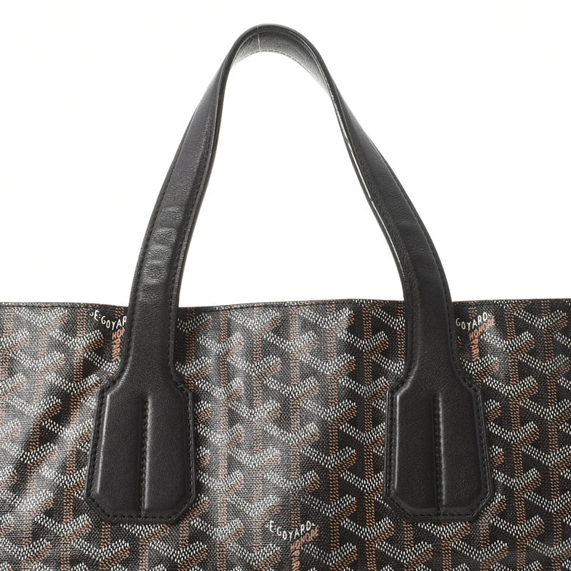 GOYARD ゴヤール サックヴォルテール 2WAY 黒 ユニセックス PVC カーフ トートバッグ Aランク 中古 銀蔵