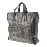 GOYARD Goyal Sack Voltre 2way Black Unisex PVC Calf Tote Bag A Rank used Ginzo