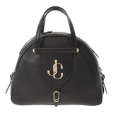 Jimmy Choo Jimmy Choo 2way Bag Black Ladies Calf Handbag A级使用Ginzo