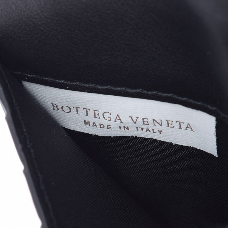 Bottegaveneta Bottega veneta Intrecchart黑色607482男女Calf Passport Case未使用的Ginzo