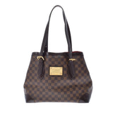 LOUIS VUITTON Louis Vuitton Dami Hamsted MM Brown N51204 Ladies Dami Cambus Handbag B Rank Used Ginzo