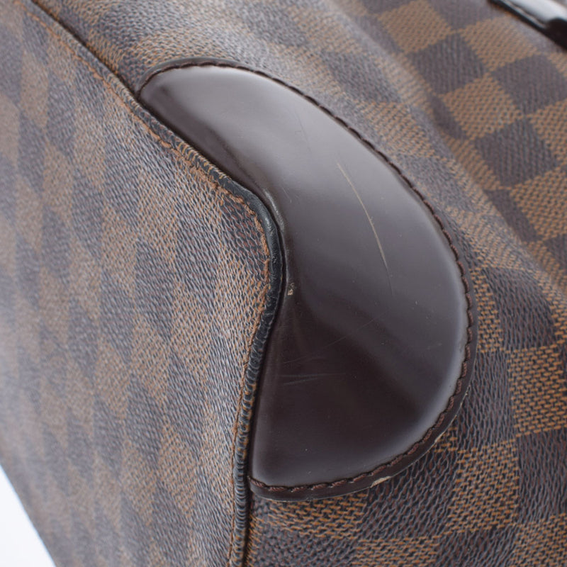 LOUIS VUITTON Louis Vuitton Dami Hamsted MM Brown N51204 Ladies Dami Cambus Handbag B Rank Used Ginzo