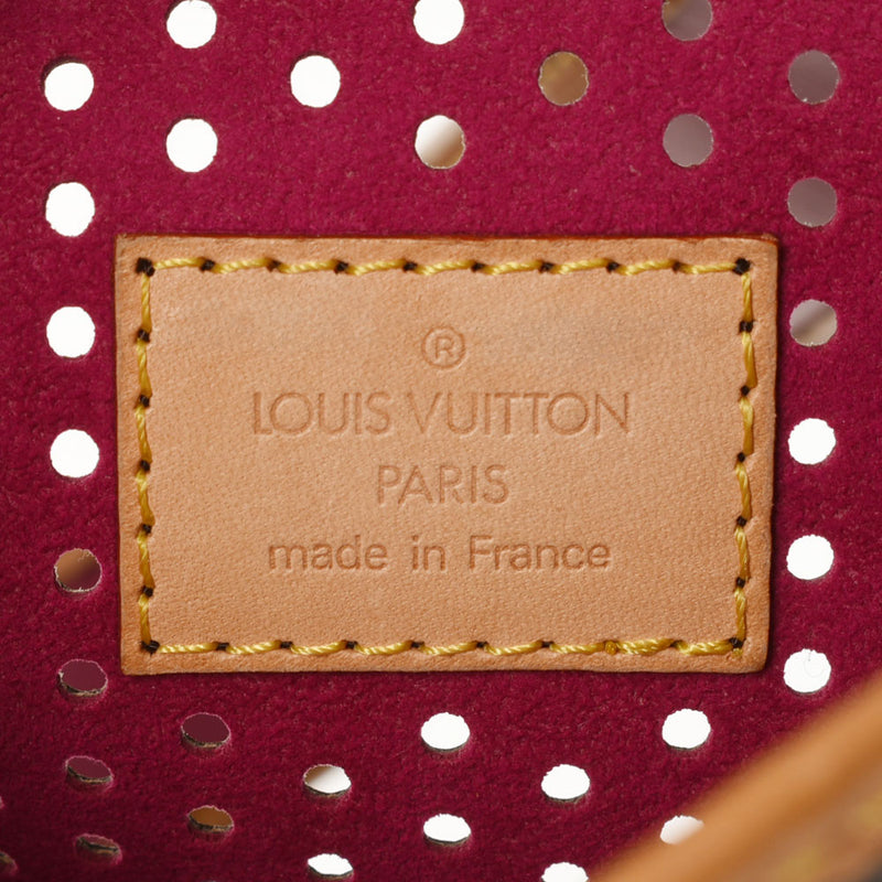 LOUIS VUITTON Louis Vuitton Monogram Perfo Musette Fuchsha M95172 Ladies Monogram Canvas Shoulder Bag AB Rank Used Ginzo