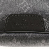 LOUIS VUITTON Louis Vuitton Monogram Eclipse Discovery Bam Bag Black /Gray M44336 Men's Monogram Eclipse Canvas Body Bag A Rank used Ginzo