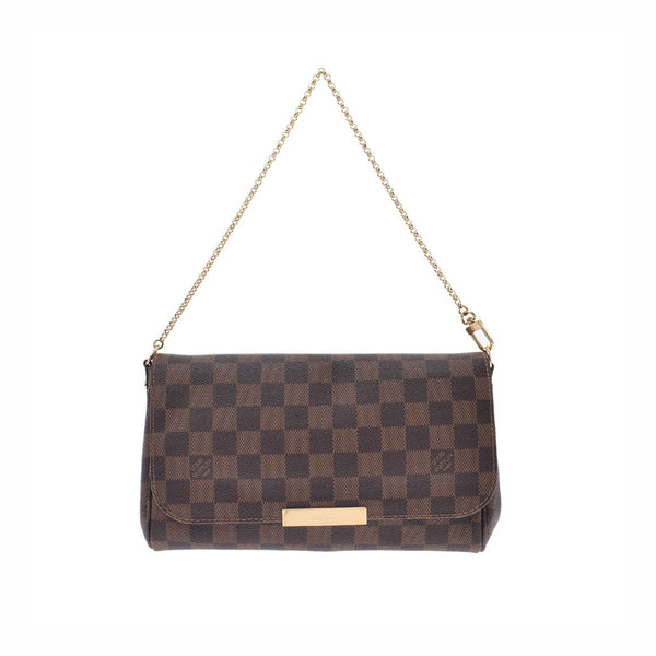 [Mother's Day Recommended] Ginzo used Louis Vuitton Dami Fay Borit MM 2WAY Bag N41129 Damier Cambus Shoulder Bag New