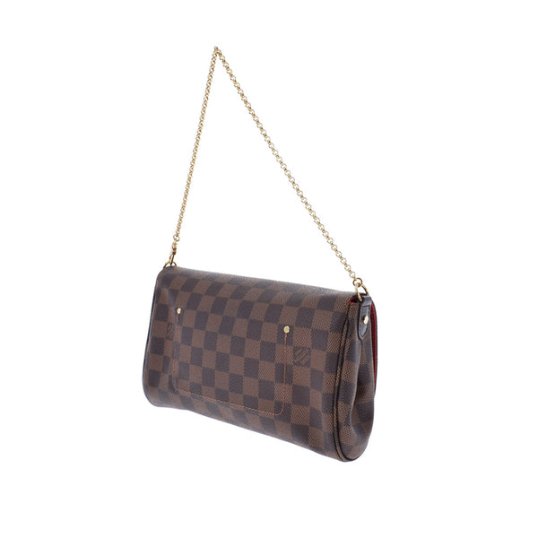 [Mother's Day Recommended] Ginzo used Louis Vuitton Dami Fay Borit MM 2WAY Bag N41129 Damier Cambus Shoulder Bag New