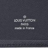 LOUIS VUITTON Louis Vuitton Taiga Agenda GM Black R20232 Unisex Leather Notebook Cover AB Rank Used Ginzo