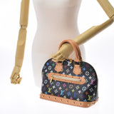 LOUIS VUITTON Louis Vuitton Multi -Color Almanod M92646 Ladies Monogram Multicolor Handbag AB Rank Used Ginzo