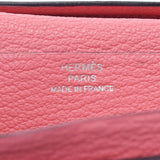 HERMES Hermes Bears France Los Los Lipstick Paladium Bracket D engraved (around 2019) Unisex Shable Long Wallet B Used Ginzo
