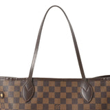 LOUIS VUITTON Louis Vuitton Damier Never Full MM Old Brown N51105 Ladies Dami Canbus Tote Bag B Rank used Ginzo