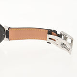 LOUIS VUITTON Louis Vuitton Tambour In Black Diamond Q111Q Men's SS/Leather Watch Quartz Black Dial A Rank Used Ginzo